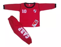 Pijama Jersey River Plate Oficial Equipo Futbol Niño 2 Al 10