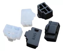 Kit Com 100 Tampas Protetoras Plug Anti-poeira P/ Porta Rj45