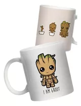 Taza De Groot Marvel Personalizada