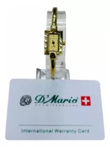 Reloj D Mario Cuadrado Mini Dama  Fa9319