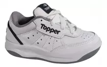 Topper Zapatillas Niño Blancas X-forcer Con Cordón 