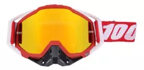 Gafas De Motocross Rzr Moto Gafas De Motocicleta Rojo