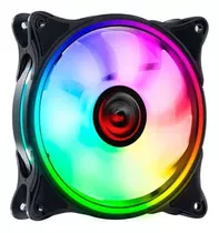 Fan Para Gabinete Huracan H2 Rgb 120mm Pcyes Novo