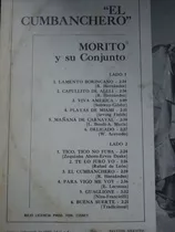 Vinilo Morito Y Su Conjunto El Cumbianchero 10 Puntos C4