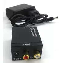 Convertidor De Sonido Digital A Análogo (optico A Rca)