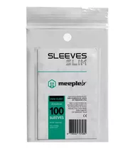 Sleeves Slim Mini Euro 45 X 68mm 100 Unidades Meeple Br