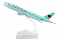 Air Canada - Miniatura Avião Aeronave Boeing 777 S/ Juros