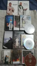 Livro Ágape + Philia Padre Marcelo Rossi + 5 Dvd Ágape Amor Divino + Paz Ao Vivo Canções De Roberto Carlos & Erasmo + Paz Sim, Violência Não 1 E 2 + Imaculada + 4 Cd Músicas Para Louvar Ao Senhor N20