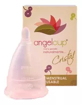 Copa Menstrual Angelcup Cristal Grande De Silicona Certificada