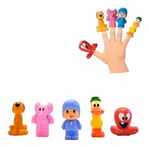 Turma Do Pocoyo Miniaturas Dedoche 5 Peças