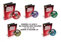 Curso Aula Teoria Musical Volume 1 2 3 4 Dvd Vol 10 Brinde