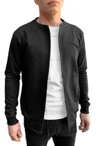 Campera Bomber Jacket Sin Capucha Algodón Rustico Calidad! 