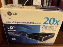 Lectora Portátil Externa LG Super Multi Dvd Lee Graba Usb 