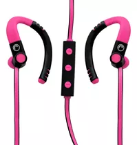 Audífono Deportivo Bluetooth Fiddler Con Manos Libres Rosado Color Rosa