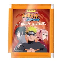 20 Sobres Del Álbum Naruto Shippuden Un Nuevo Comienzo
