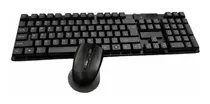 Kit Teclado Y Mouse Inalámbrico Milang Tj808 Pc Laptop Usb