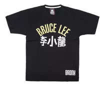 Remera Bruce Lee Bronx Mangas Cortas Artes Marciales Kung Fu