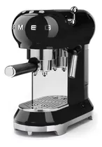 Máquina Espresso Smeg Negra Ecf01 Blus