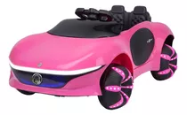 Carrinho Elétrico Infantil Futurista Com Leds Nas Rodas 12v Cor Rosa Voltagem Do Carregador 110v/220v