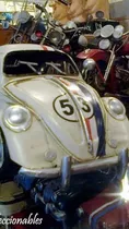 Auto Antiguo De Chapa Adorno Vw Fusca Herbie Película