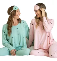 Pijama Invierno Estrellas Hasta T.4 24506 Bianca Secreta