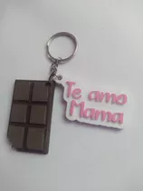 Llavero Chocolate Feliz Día Mamá Especial Día De La Madre