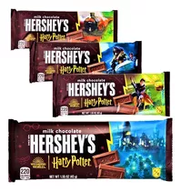 Harry Potter Hershey's  Chocolate Ao Leite Com Sem Agregado Pacote 43 G Pacote X 4