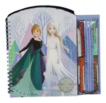 Caderno De Pintura E Desenho Apagável Frozen 2 Disney 