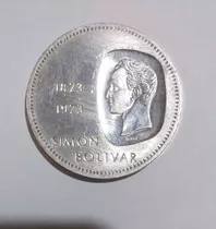 Moneda De 10 Bs (doblon)  1873 - 1973