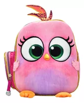 Lonchera Angry Birds Stella Terciopelo 3d Termica Yadatex