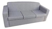 Sofa Sillon De Tela Chenille 3 Cuerpos Medida 187x071 - Mym