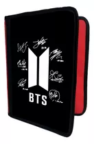 Carpeta A4 + Funda Sublimada De Bts K-pop T219