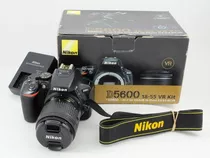  Nikon Kit D5600 18-55mm Vr Dslr - Como Nueva - Sin Uso!!