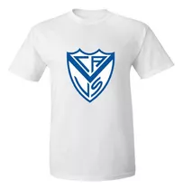 Remera Unisex Velez Sarsfield Fortin Escudo Futbol Argentina