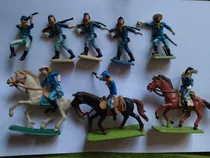 Soldados E Cavalo Do Forte Apache Gulliver Pintados