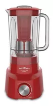 Liquidificador Blq Diamante Turbo 1000w Vermelho Britânia 110v