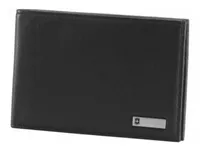 Billetera Victorinox Moritz Con Diseño Lisa Color Black De Cuero - 8cm X 11cm X 1cm