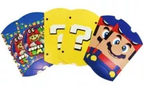 6 Cajas Sorpresas Super Mario Bros Para Cotillón Cumpleaños 