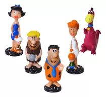 Os Flintstones Em Resina 5 Unidades Com Preço Justo!