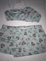 Traje De Baño Bikini Disney 