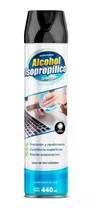 Alcohol Isopropilico Aerosol 440ml Limpieza De Laptops Y Pcb