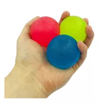 Pelotas De Gel Para Ejercitar Mano En Rehabilitación. 3pzs