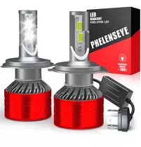 H4 H13 9007 Auto Kit Focos De Led 16000lm Alta Y Baja Canbus