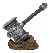 Estátua Doomhammer - Orco - Martelo Da Perdição Em Resina 