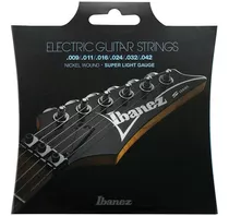 Set Cuerdas Guitarra Eléctrica Ibanez Iegs6 009-042