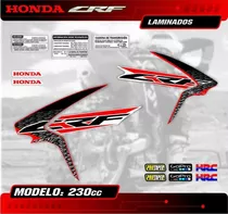 Kit Calcos - Grafica Honda Crf 230 2015/18