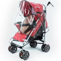 Cubre Coche Bebe Transparente Protector Lluvia Viento Polvo