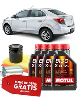 Service Cambio De Aceite Prisma Motul 5w40 Sintético Filtros