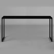 Escrivaninha E-led Brasil Escritório Industrial Vintage Mdp De 150cm X 70cm X 60cm Preto