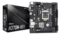 Mb Asrock H370m-hdv Ddr4 Lga 1151 Color Negro